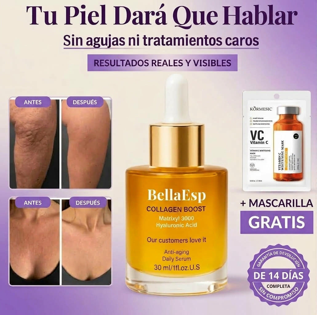 BellaOil® - Serum Potenciador de Colageno
